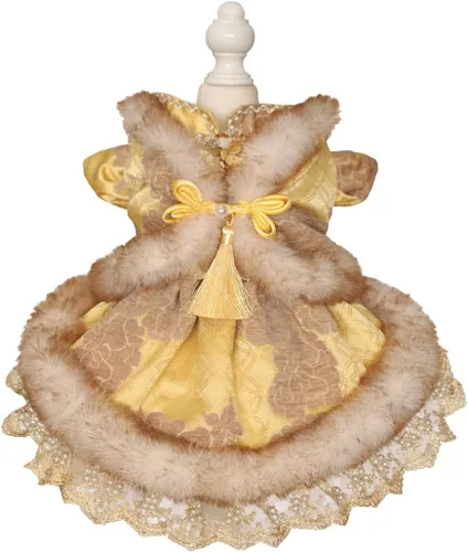 Miniatura 11 de Moda Vestido de Princesa de Chifón para Perro Dulce Cachorro para Perro EXTRAL Pequeño y Perro Pequeño Rosa M