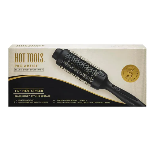 Miniatura 5 de HOT Tools Pro Artist Black Gold Hot Styler, 1 ¾" Alisa, riza y más sin esfuerzo (negro)