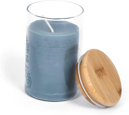Miniatura 26 de BeeTheLight Vela de Cera de Abeja en Tarro - 100% Cera de Abeja Pura de EE.UU. en Recipiente de Vidrio - Vainilla y Miel