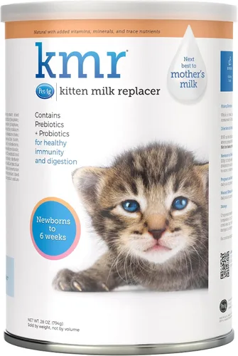 Miniatura 8 de PetAg KMR Kitten Milk Replacer Powder - 6 onzas - Fórmula en polvo para gatitos con prebióticos, probióticos y vitaminas para gatitos recién nacidos