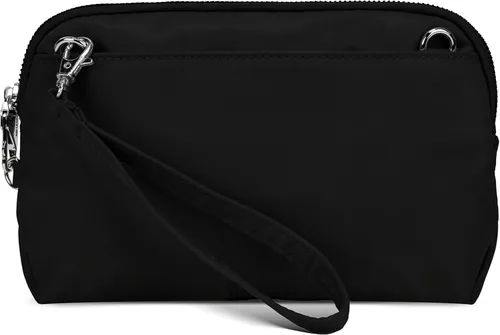 Miniatura 11 de Travelon Bolso cruzado convertible a medida antirrobo para mujer, Onyx, talla única , Travelon Bolso cruzado convertible a medida antirrobo