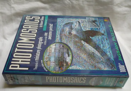 Miniatura 7 de Rompecabezas de delfines fotomosaicos 1000pc