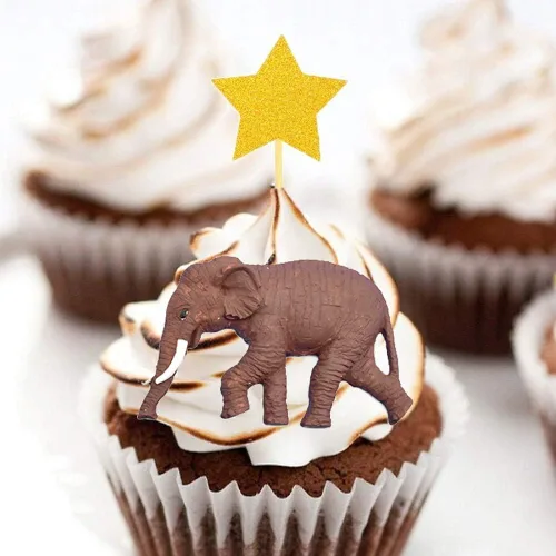 Miniatura 4 de Nifocc Molde de silicona para elefante, fondant, chocolate, dulces, herramienta de decoración de cupcakes, para decoración de tartas, arcilla