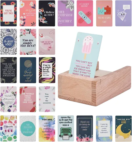 Miniatura 9 de Mr. Pen Tarjetas de aliento - 100 piezas, citas inspiradoras y motivacionales, tarjetas de bondad