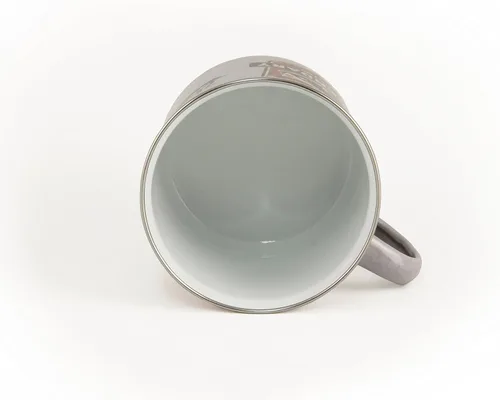 Miniatura 5 de BRISA VW Collection Volkswagen - Taza grande esmaltada para café y té para acampar y al aire libre, T1 autobús autocaravana