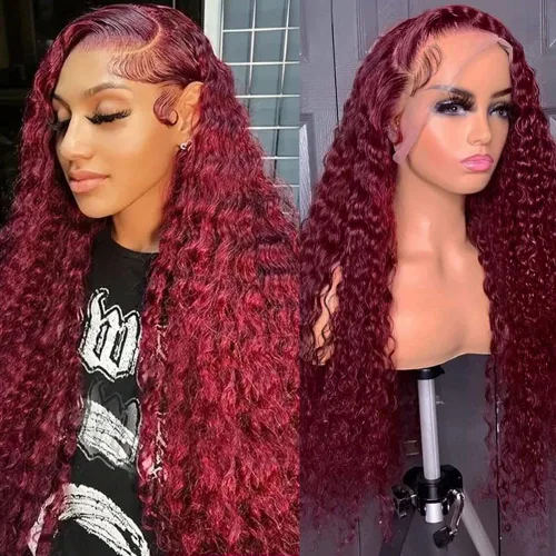Miniatura 12 de Peluca de Bob rizada de 8 pulgadas de cabello humano 13x4 con encaje frontal, pelucas de cabello humano con densidad 200, sin pegamento
