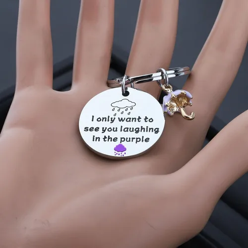 Miniatura 4 de BLEOUK Singer Keychain Singer Fans Jewelry Music Song Lyrics Inspired Keychain