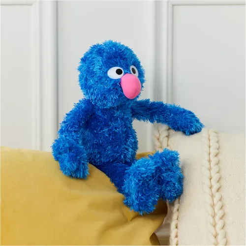 Miniatura 4 de Barrio Sésamo Plush, Azul Grover oficial de 14.5