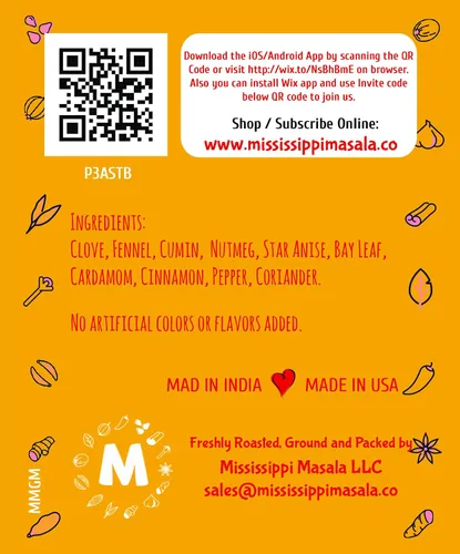 Miniatura 6 de Garam Masala (1 libra)