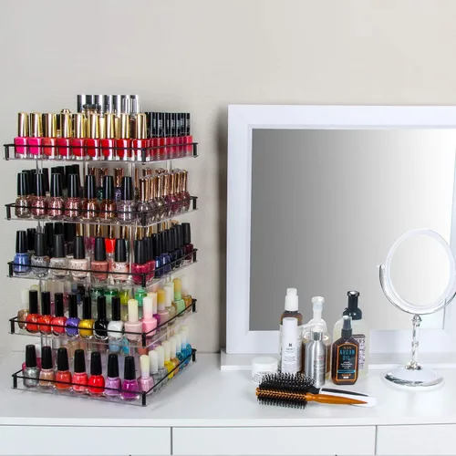 Miniatura 4 de MK302 – Acrílico Nail Polish Rotating Display Rack