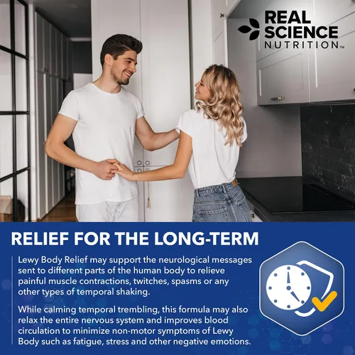 Miniatura 7 de Real Science Nutrition Ofrece Lew-X - Un suplemento nutricional formulado para el alivio del cuerpo de Lewy para apoyar la memoria y la claridad