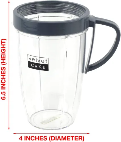 Miniatura 4 de 18 oz y 24 oz tazas + extractor y fresadora cuchillas + 2 Juntas Combo para Nutribullet