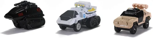 Miniatura 5 de Jada Toys GI Joe 32083 - Paquete de 3 autos de 1.65 pulgadas, juguetes para niños y adultos (32083)