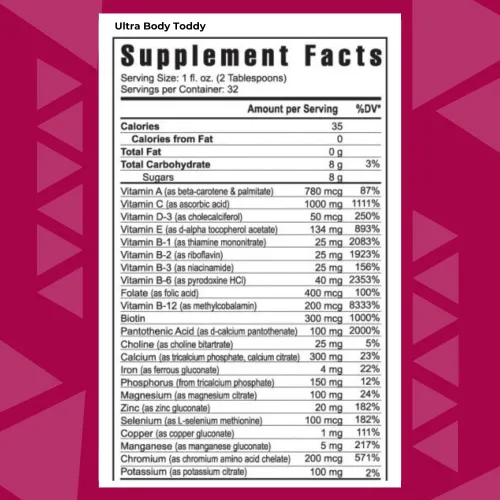 Miniatura 2 de Youngevity Ultra Body Toddy - Suplemento mineral multivitamínico de más de 100 nutrientes para hombres y mujeres, absorción mejorada
