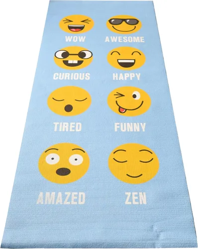 Miniatura 8 de Bean Products Yoga Mat for Exercise - Non Slip Thick Comfortable Workout Floor Mat for Adults and Kids - Eco Friendly Foldable Yoga Mat for Yoga