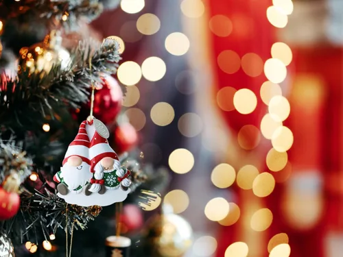 Miniatura 4 de Adornos de Navidad para parejas, adorno de gnomo para pareja nueva 2026, gran adorno de aniversario, compromiso y más, se puede personalizar