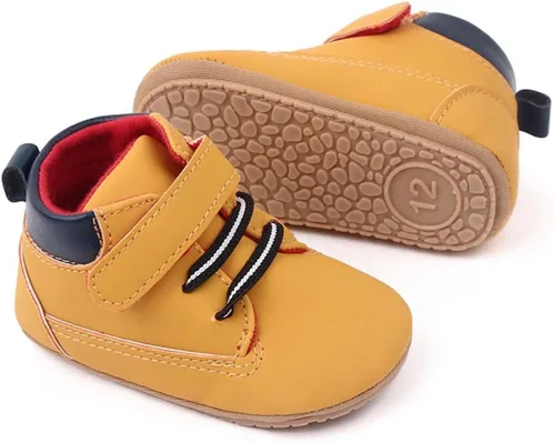 KaKaKiKi - Tenis de lona para bebé infante niños tenis con suela de goma antideslizante tenis de caramelo caminantes primerizos precaminando tenis
