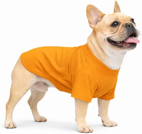 Miniatura 78 de Lovelonglong 2019 - Ropa para mascotas, Disfraces para Perro, Ropa Camisetas en blanco para Perros Grande Medianos Pequeños 100% Algodón 18
