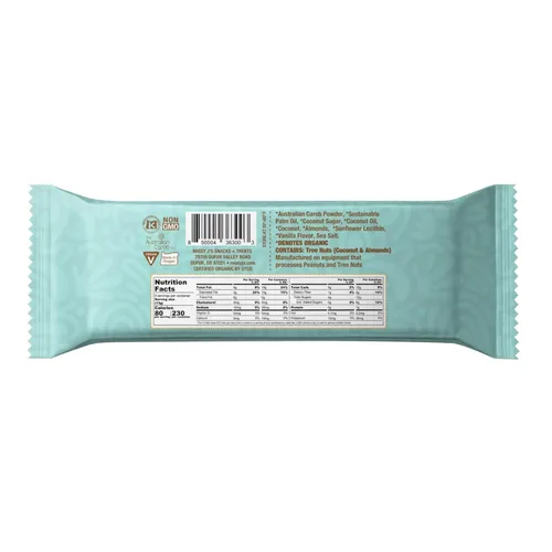 Miniatura 3 de Missy J's Trufa de algarroba de coco y almendra de 1.38 onzas, paquete de 3 unidades, algarroba hecha con azúcar de coco, vegano sin gluten