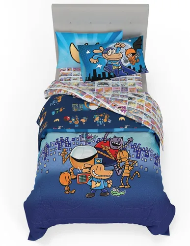 Miniatura 41 de Franco - Juego de ropa de cama coleccionable Nintendo Donkey Kong, 5 piezas, edredón reversible supersuave y juego de sábanas con funda, tamaño Rojo