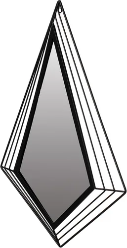 Miniatura 4 de Uniquewise Uniquewise- Espejo moderno decorativo con forma de diamante en forma de diamante de 27 pulgadas de alto para montar en la pared, un
