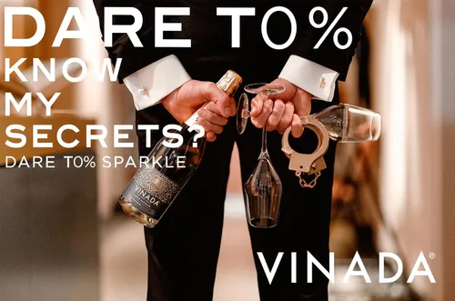 Miniatura 5 de VINADA - Chardonnay crujiente, oro espumoso, paquete variado rosado - Vino sin alcohol - 25.4 fl oz (3 botellas de vidrio)