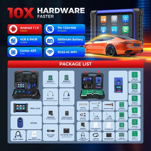 Miniatura 9 de Autel Escáner MaxiIM IM508S PRO con $569 PRO Kit, 2026 Full Bundle Pro Version, Igual que IM608 PRO 2/IM608S II, diagnóstico mejorado All-Sys