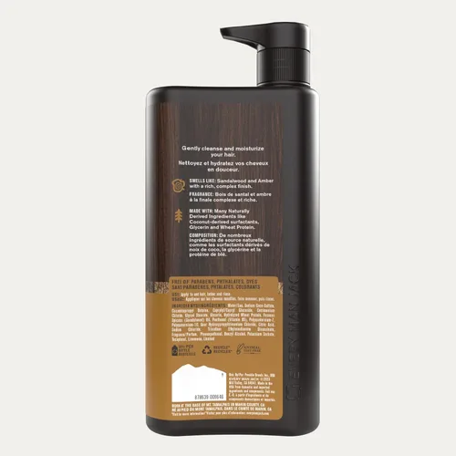 Miniatura 8 de Every Man Jack Champú diario 2 en 1 + acondicionador - Ámbar + sándalo Nutritivo para todo tipo de cabello, derivado de forma natural, libre