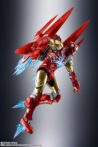 Miniatura 3 de TAMASHII NATIONS - Tech-On Avengers - Figura de acción de Iron Man, Bandai Spirits S.H.Figuarts