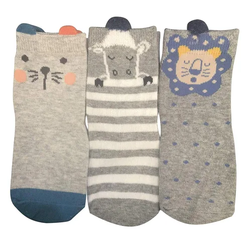 Miniatura 2 de Calcetines para bebé 6 pares antideslizantes de 12 a 36 meses para bebés y niñas