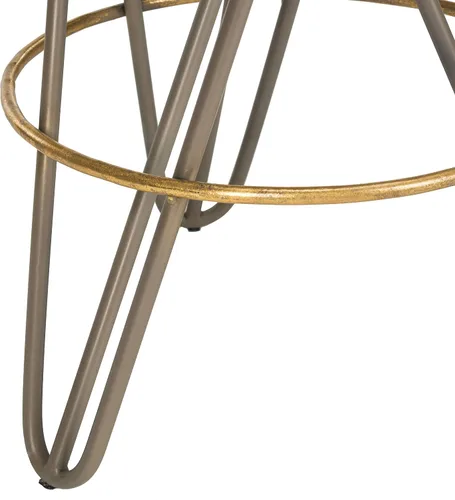 Miniatura 7 de Safavieh Taburete de bar Lorna, Beige/Dorado