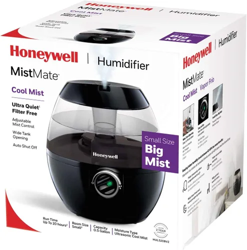 Miniatura 2 de Humidificador de vapor frío Honeywell Mistmate Negro
