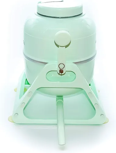 Miniatura 4 de WonderWash - Lavadora portátil para apartamentos y espacios pequeños, lavadora manual de ropa de mano con diseño retro, limpia la ropa en cualquier