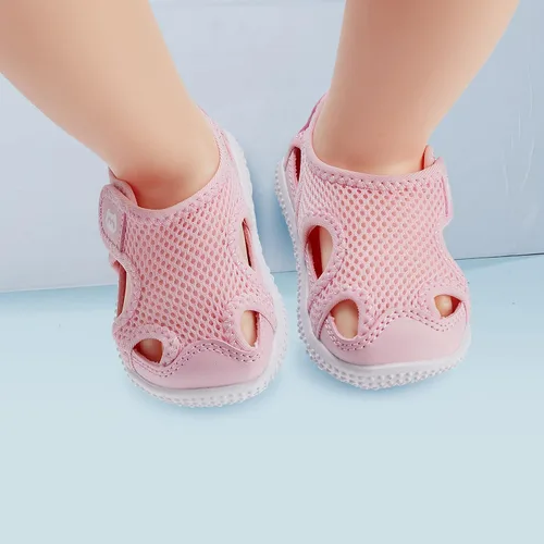 Miniatura 30 de BMCiTYBM Zapatos de bebé para niños pequeños, zapatillas de malla transpirable antideslizantes