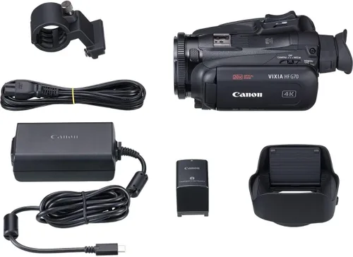 Miniatura 4 de Canon VIXIA HF G70 - Videocámara 1/2.3” 4K UHD CMOS Sensor 20x Zoom Óptico, 800x Zoom Digital, Estabilización de Imagen, HDMI, Transmisión en Vivo