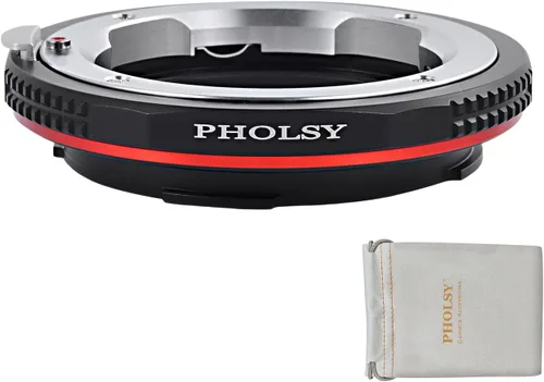 Miniatura 9 de PHOLSY Adaptador de montaje de lente con anillo de control de apertura compatible con lente Sony A Minolta AF a cuerpo de cámara Leica L compatible