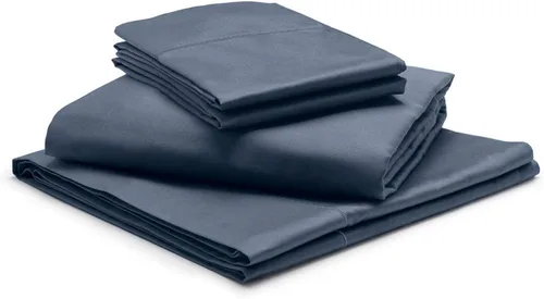 Miniatura 16 de 1000-Thread Count 100% Egyptian Cotton Twin Sheet Set, Soft Breathable Sateen Weave Long Staple Cotton, 1000-TC Pure Cotton, Fits Mattress 15" Deep