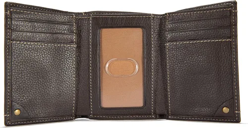 Miniatura 12 de Carhartt Carteras duraderas de tres pliegues, disponibles en estilos de cuero y lona