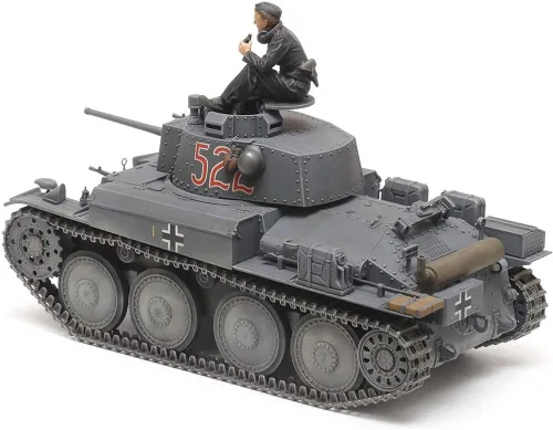 Miniatura 2 de Tamiya 35369 1/35 Tanque alemán Lt Panzerkampfwagen 38t Ausf E/F