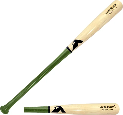 Miniatura 10 de Bate de béisbol de madera de arce Modelo Y57 Annex (juvenil)