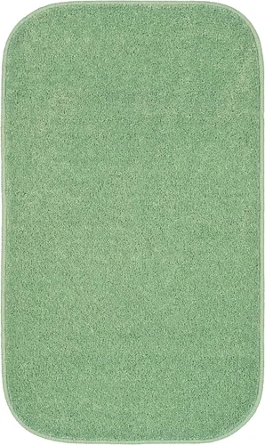Miniatura 85 de Garland Rug Gramercy - Alfombra de baño rectangular lavable de polipropileno de felpa de 20 x 34 pulgadas, color azul lavabo, suave, absorbente
