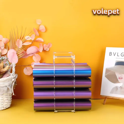 Miniatura 7 de Almacenamiento de rollos de vinilo de 20 agujeros para sala de manualidades, soporte de rollo de vinilo para hasta 20 rollos de vinilo