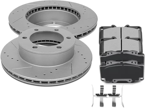 Miniatura 14 de Kit de Frenos SCITOO para Delantero Rotores de Freno y Pastillas de Freno Cerámicas para 2006-2008 para Dodge para Ram 1500, 2003-2008 para Dodge