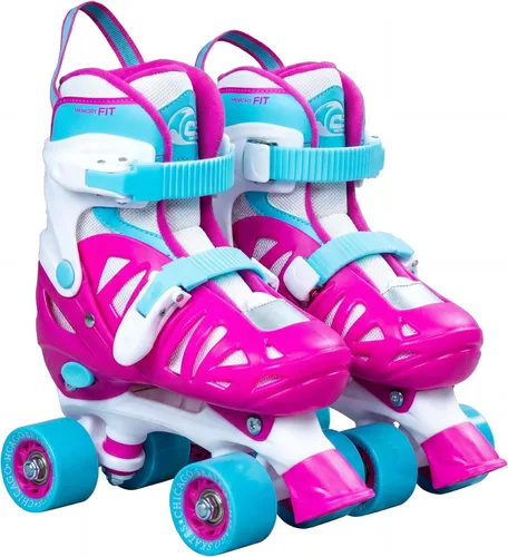 Chicago Skates Glitzy - Patines de ruedas para niños, patines ajustables para niñas y niños, ruedas iluminadas, patines cuádruples duraderos para