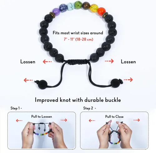 Miniatura 4 de Figura de árbol de piedras preciosas de los siete chakras de Feng Shui, bonsái de dinero, de buena suerte, reiki, cristales curativos, equilibrio