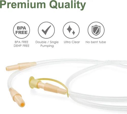 Miniatura 8 de Maymom Juego de tubos compatible con extractor de leche Medela Freestyle pero no Freestyle Flex; compatible con bomba Medela Freestyle; también