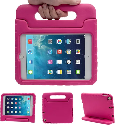 Miniatura 10 de LEFON Funda para niños a prueba de golpes para iPad mini 5/4/3/2/1, iPad mini de 4ª generación para niños, con mango convertible, peso ligero, súper