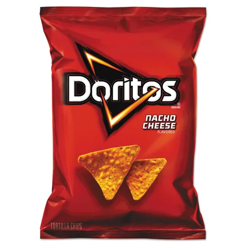 Miniatura 12 de Doritos Chips de tortilla saborizados, queso nacho reducido en grasa, 1 onza (paquete de 72)