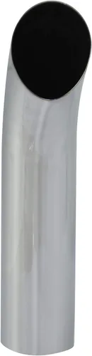 Miniatura 2 de Tubo de escape curvado cromado de 5 "OD×24