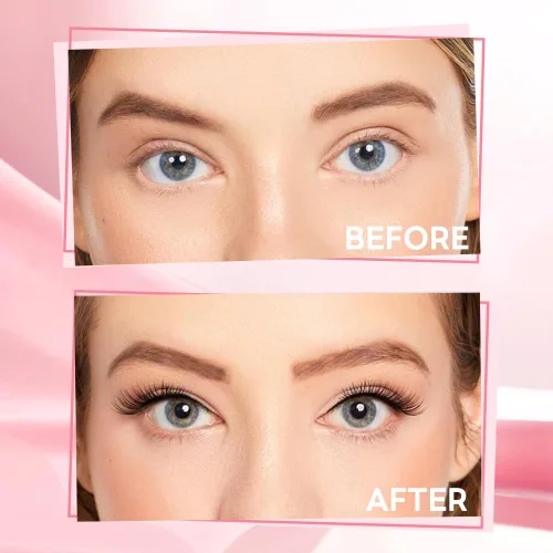 Miniatura 4 de ARISON LASHES Abanicos de pestañas prefabricadas 4D C Curl 0.07, bandeja de pestañas suaves y esponjosas de volumen ruso mezcla de 8 a 0.591 in
